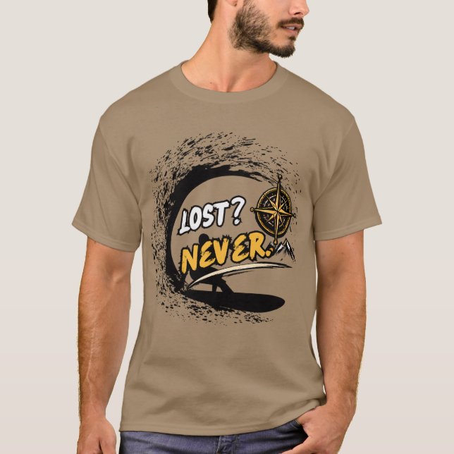 Never Lost Adventure T-Shirt (Front)