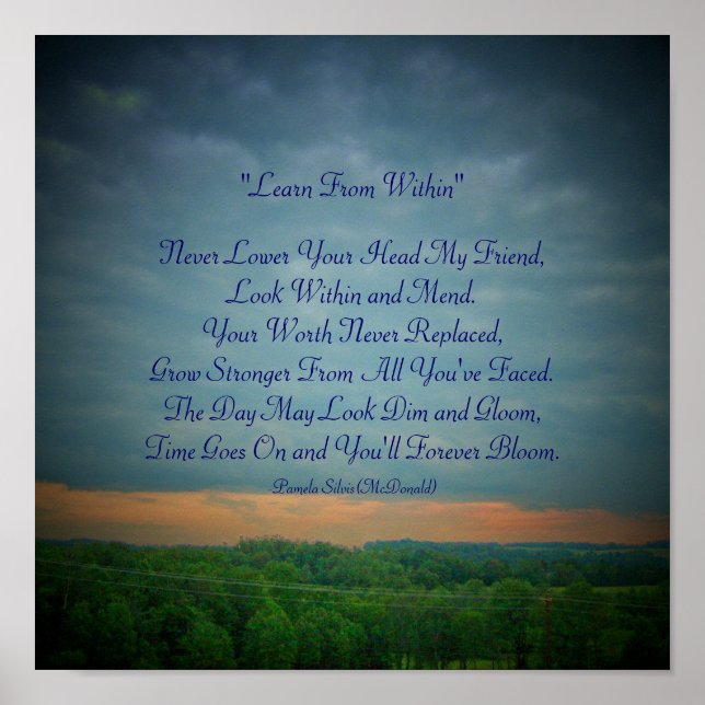 Never Lower Your Head My Friend... Poster (Front)