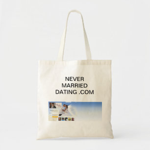 Never Married Dating Valentines Day Tote Bag