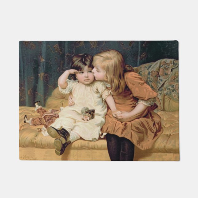 Never Mind (by Frederick Morgan) Doormat (Front)