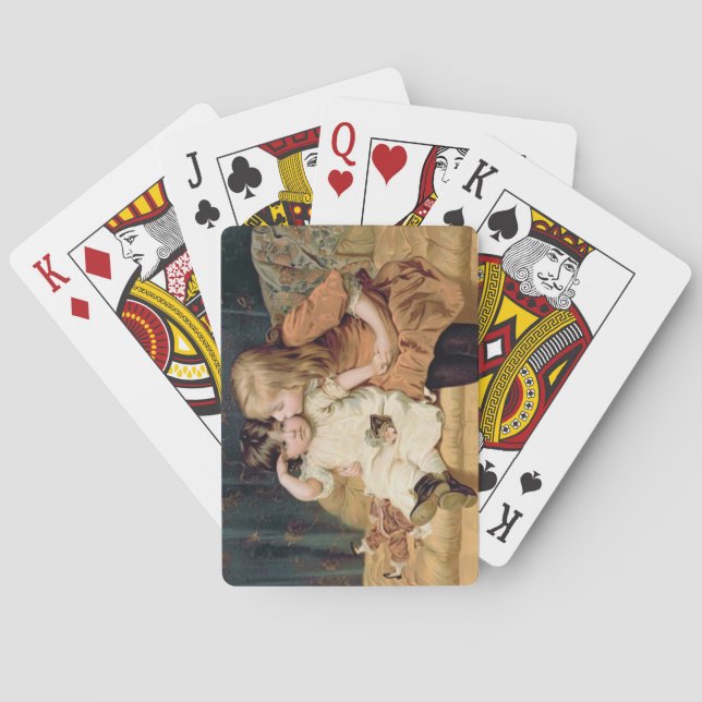 Never Mind (by Frederick Morgan) Playing Cards (Back)