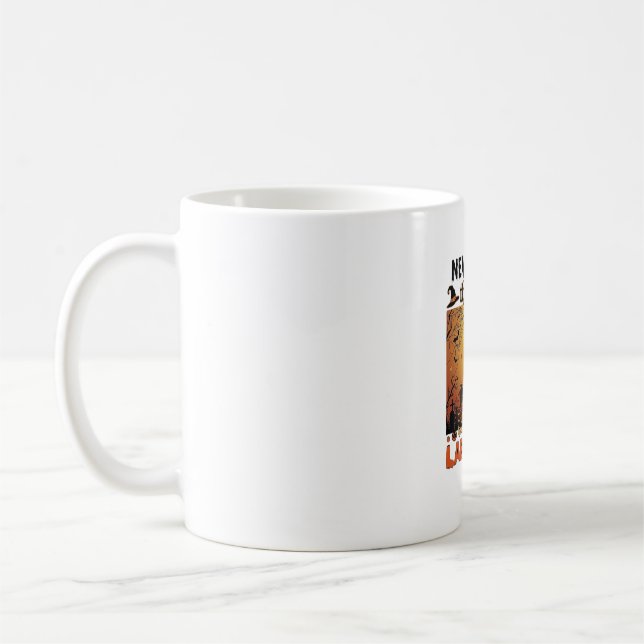 Never Mind Witch Beware Labrador Halloween Dog Pum Coffee Mug (Left)
