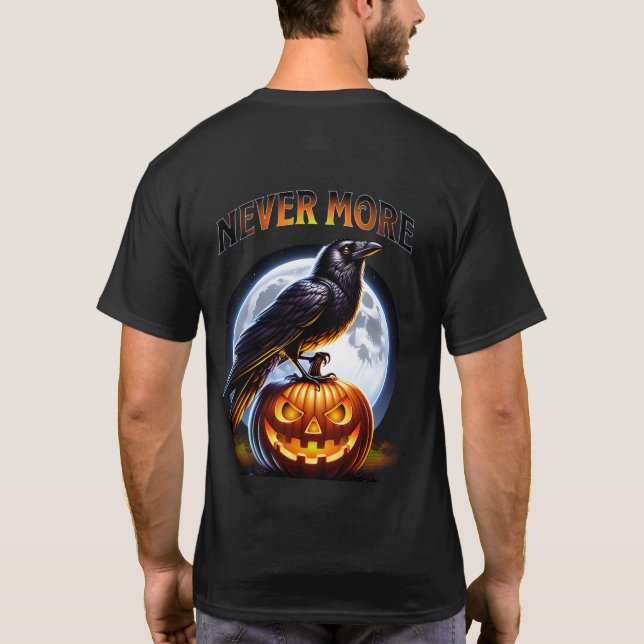 Never More  T-Shirt (Back)