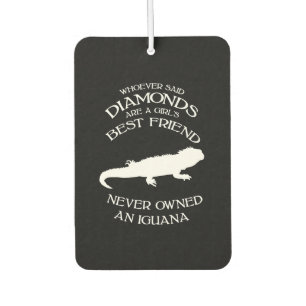 Never owned an Iguana Car Air Freshener