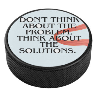 Never Put Off What You Can Do Today – Motivational Hockey Puck