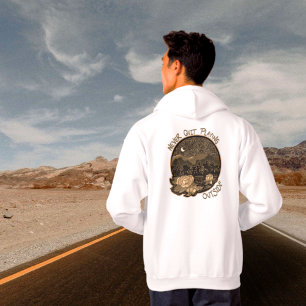 Never Quit Playing Outside Lake and Mountains Hoodie