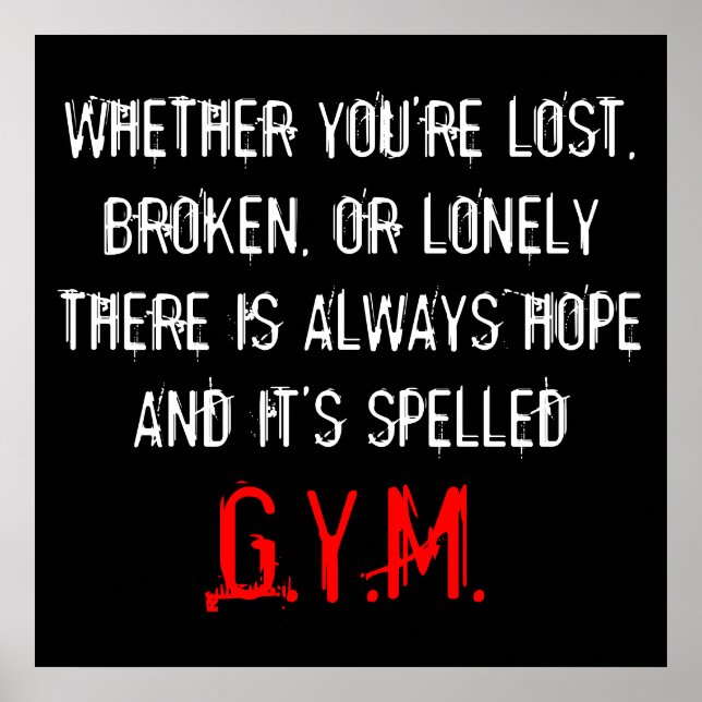 NEVER QUIT PRINT (Front)