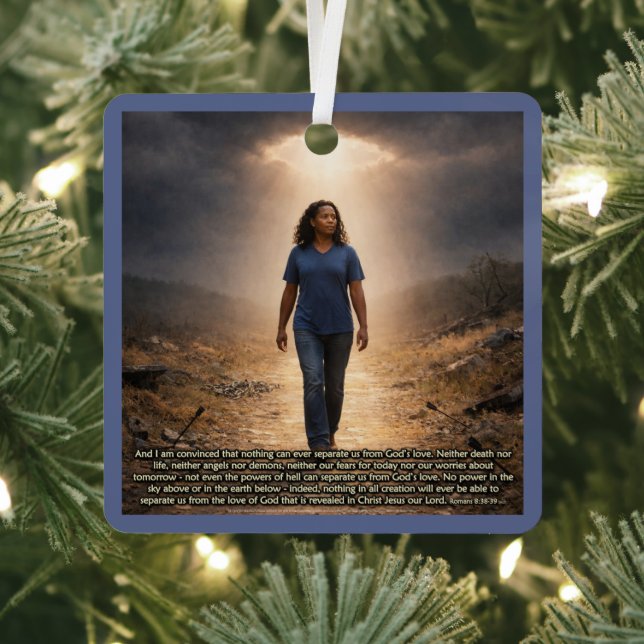Never separated from God Metal Tree Decoration (Insitu)