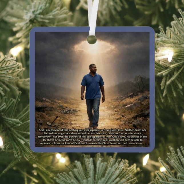 Never separated from God Metal Tree Decoration (Insitu)