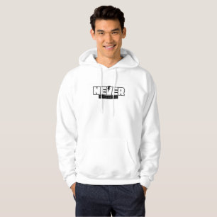never settle hoodie