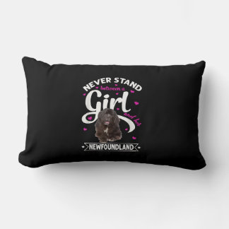 Never stand between a girl and her newfoundland lumbar cushion