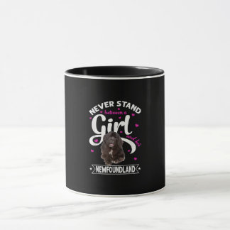 Never stand between a girl and her newfoundland mug