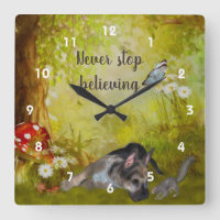 Never Stop Believing German Shepherd Inspirational