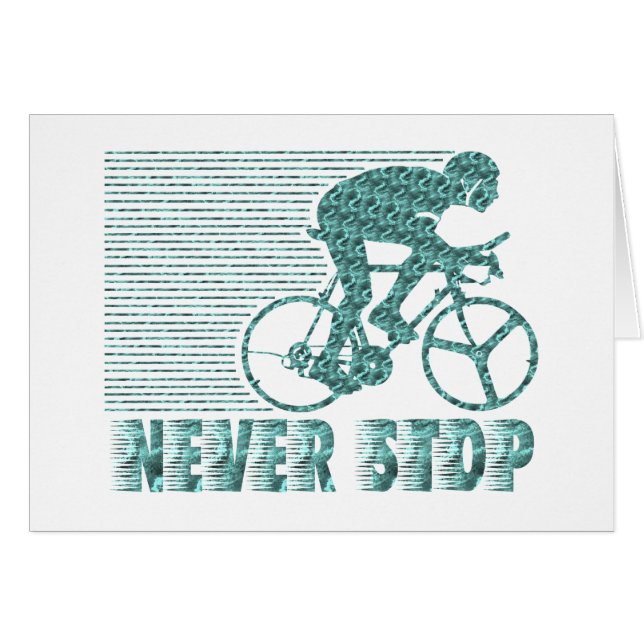 Never Stop: Cycling (Front Horizontal)