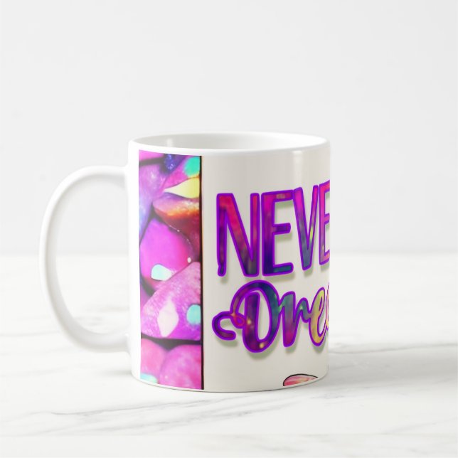 Never Stop Dreaming | Opal Butterfly Mug (Left)