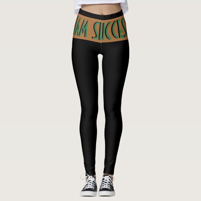 NEVER STOP LEARNING LEGGINGS (Front)