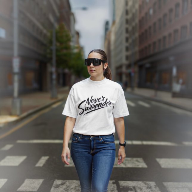 Never Surrender T-Shirt (Creator Uploaded)