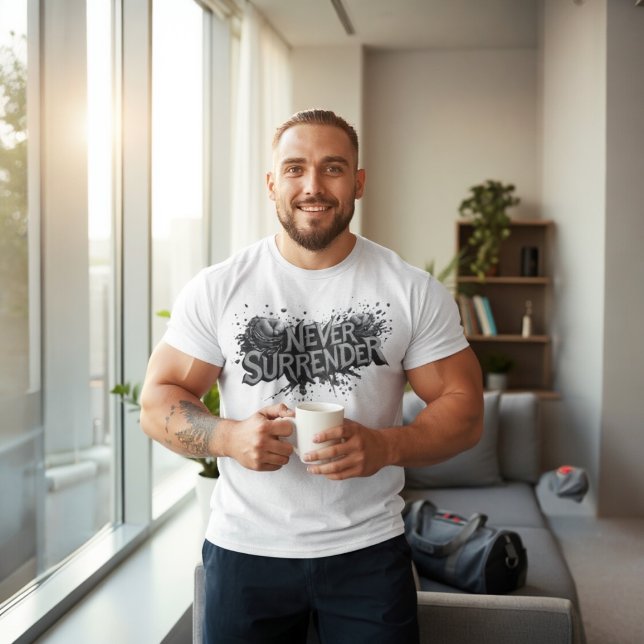 Never Surrender T-Shirt (Creator Uploaded)