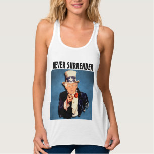 NEVER SURRENDER TRUMP PATRIOT PARTY T-SHIRTS
