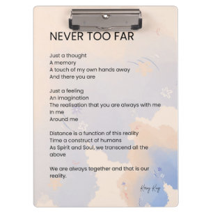 Never Too Late Love Poem Poetry Clipboard