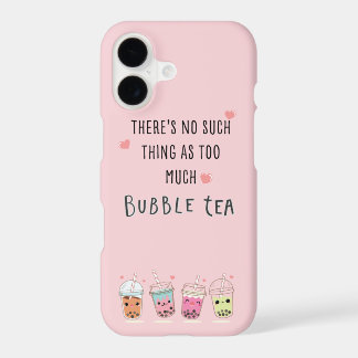 Never too much Bubble Tea iPhone Case