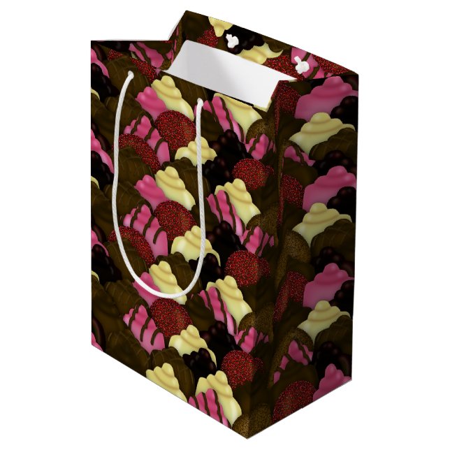Never Too Much Chocolate Gift Bag (Back Angled)