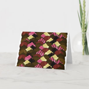 Never Too Much Chocolate - Valentines Day Candy Card
