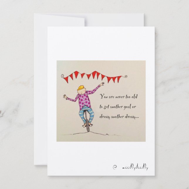 Never too old (Front)