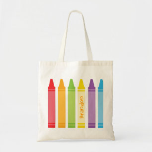 Never Too Old For Crayons Tote Bag