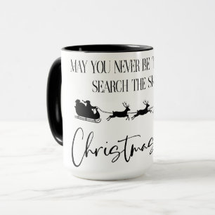 Never Too Old Santa Christmas Coffee Mug Cup