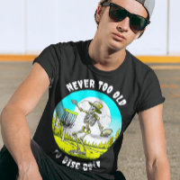 Never Too Old to Disc Golf | Skeleton Throwing