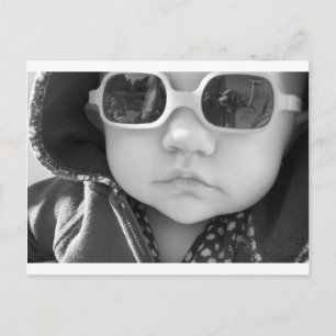 Never too young to protect those baby blues postcard