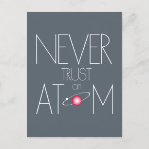 Never trust atom postcard
