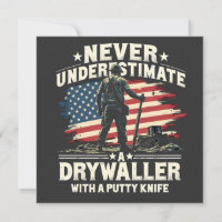 Never Underestimate A Drywaller With a Putty Knife