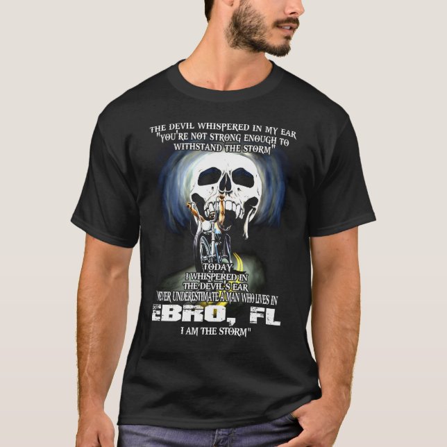 Never underestimate a EBRO FL Man T-Shirt (Front)