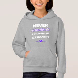 Never underestimate a girl who plays ice hockey