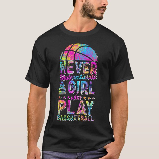 Never Underestimate A Girl Who Plays T-Shirt (Front)