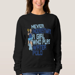 Never Underestimate A Girl Who Plays Water Polo