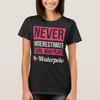 Never Underestimate A Girl Who Plays Waterpolo Wo