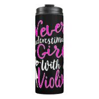 Never Underestimate a Girl With a Violin Cool Gift