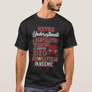 Never Underestimate A Respiratory Therapist Who Su T-Shirt