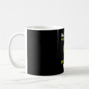 Never Underestimate a Woman With a Pickleball Coffee Mug