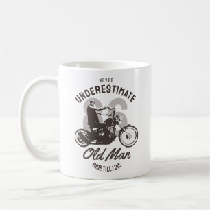 Never Underestimate an Old Man Coffee Mug