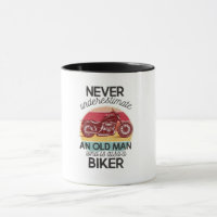 Never underestimate an old man who is also a biker