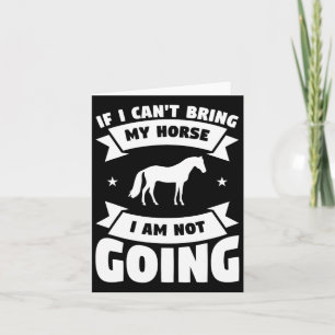 Never Underestimate An Old Man Who Rides A Horse H Card