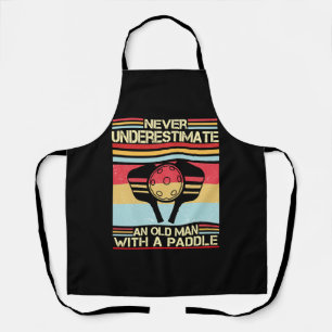 Never underestimate an old man with a Paddle Apron