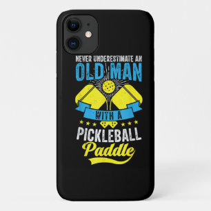 Never Underestimate An Old Man With a Pickleball Case-Mate iPhone Case