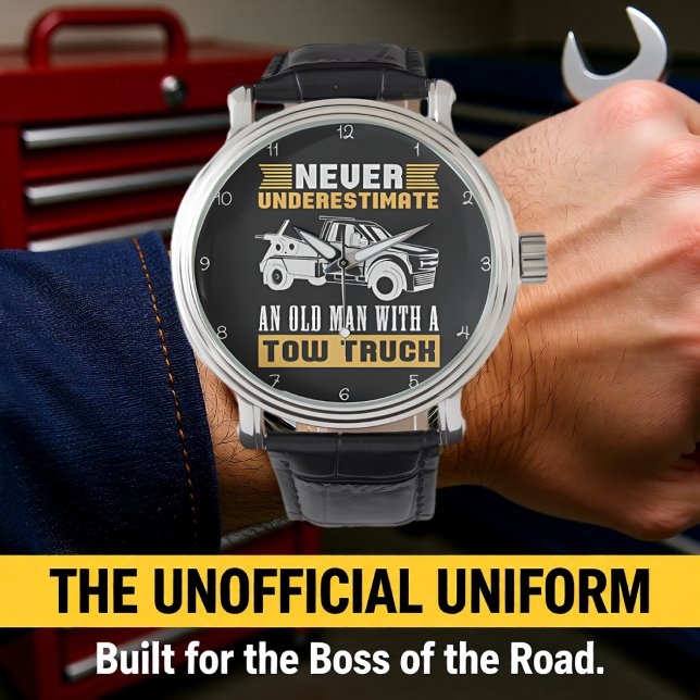 NEVER UNDERESTIMATE AN OLD MAN WITH A TOW TRUCK WATCH (Creator Uploaded)