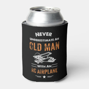 Never Underestimate An Old Man With An RC Aeroplan Can Cooler