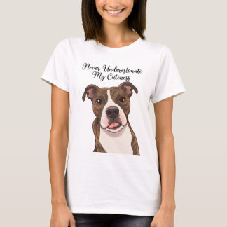 Never Underestimate My Cuteness T-Shirt